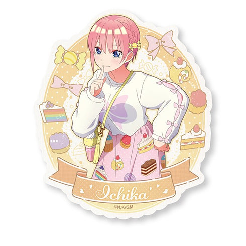 『映画 五等分の花嫁』トラベルステッカー(Pastel Desserts) /(1)中野一花
